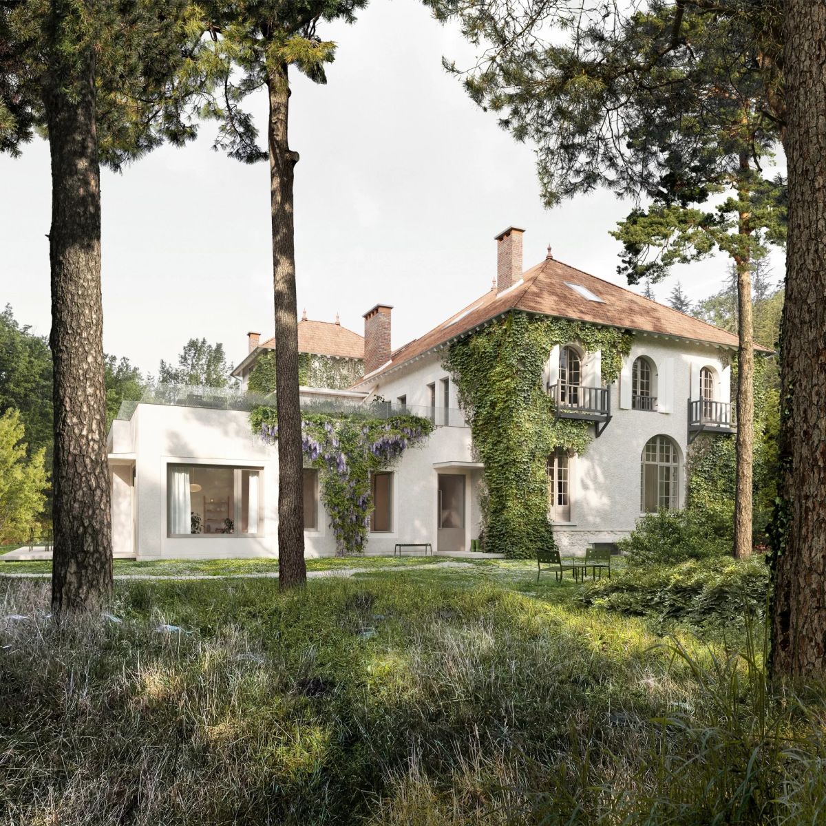 appartement avec piscine à vendre à 50 mn de paris