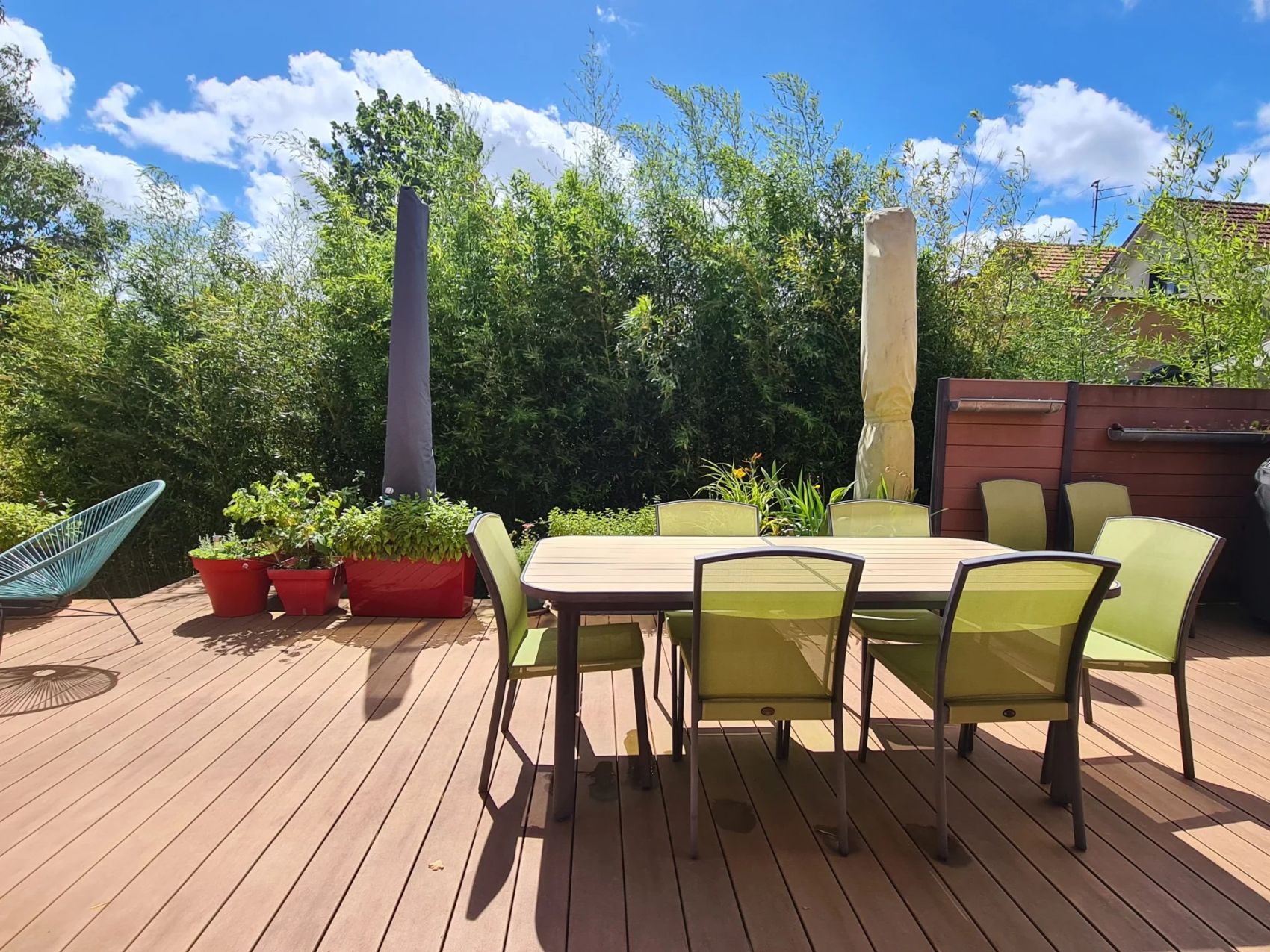 appartement avec terrasse et jardin à vendre dans le centre-ville du mans