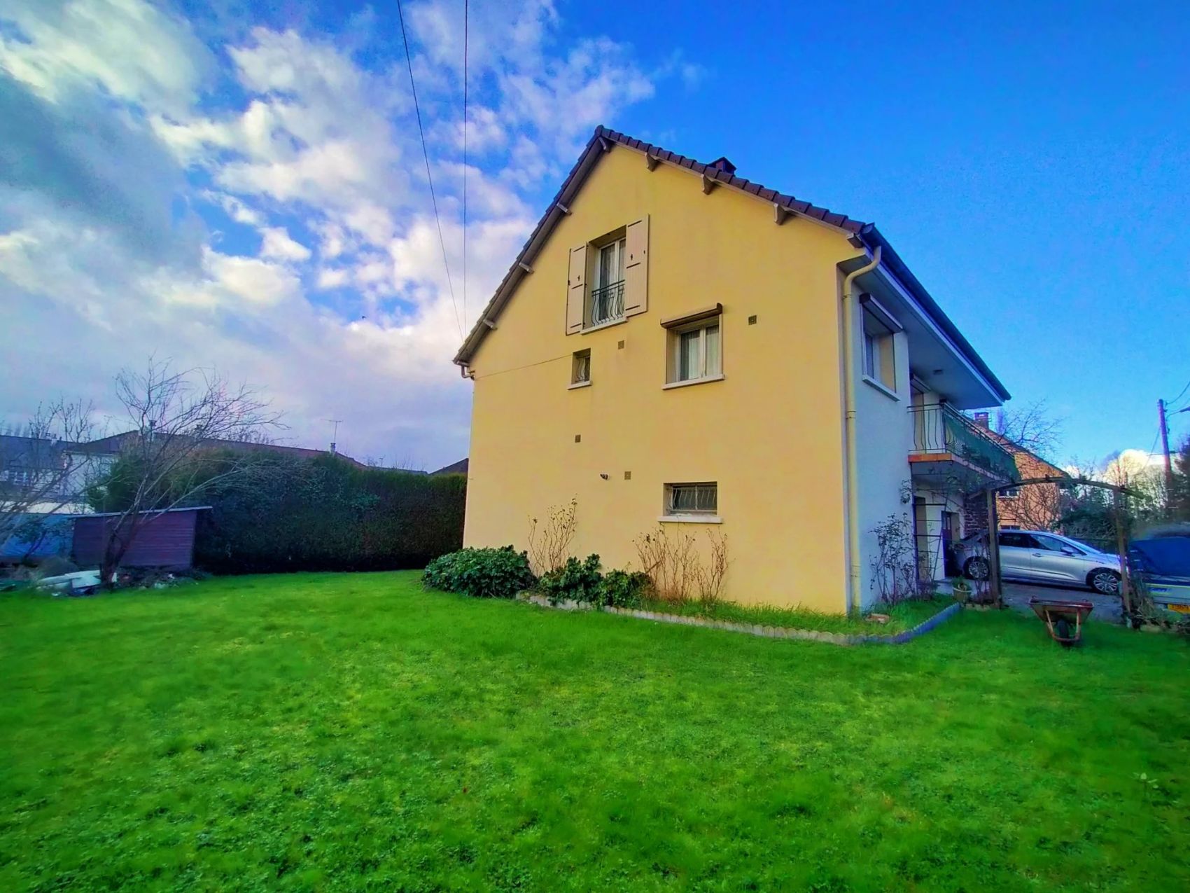 acheter une maison avec parcelle à rafraichir au calme en sarthe